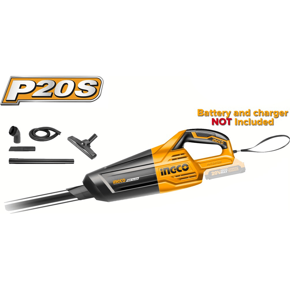 Ingco CVLI2001 20V Cordless Vacuum Cleaner (Bare) - KHM Megatools Corp. Ingco CVLI2001 20V Cordless Vacuum Cleaner (Bare) - KHM Megatools Corp.
